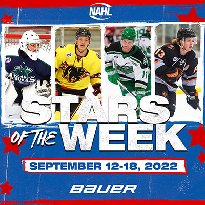 NAHL announces Bauer Hockey Stars of the Week | North American Hockey League