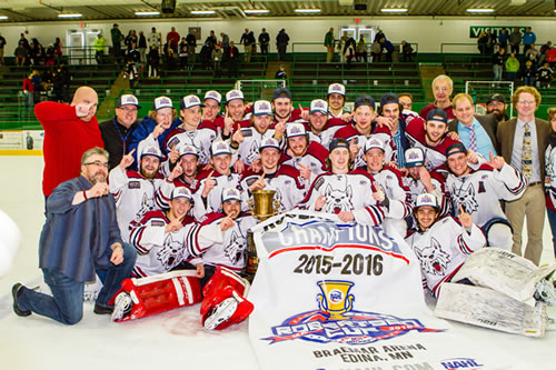 2016 NAHL Robertson Cup Champions - Fairbanks Ice Dogs